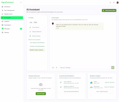 AgroConnect Agricultural Marketplace Development