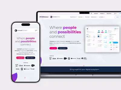 ConsoleConnect Website Design