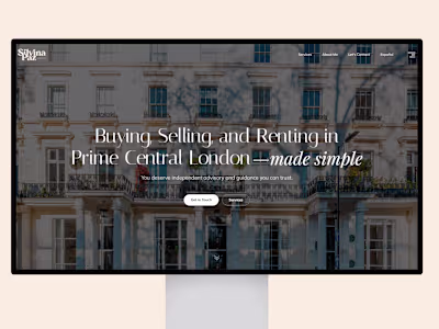 A luxury digital presence for Prime Central London