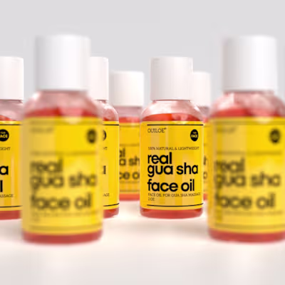 Oil Bottle Product Listing | 3D Product Visualization