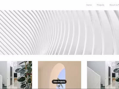 Architectural Website