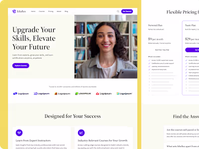 Eduflex — Modern EdTech Website
