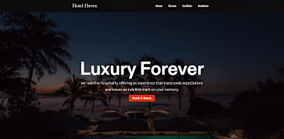 Hotel Website