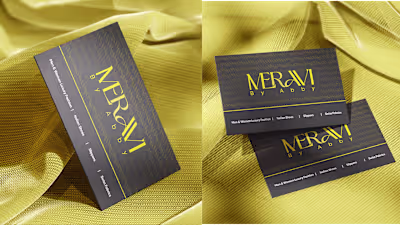Brand Identity System Design for Meravi By Abby