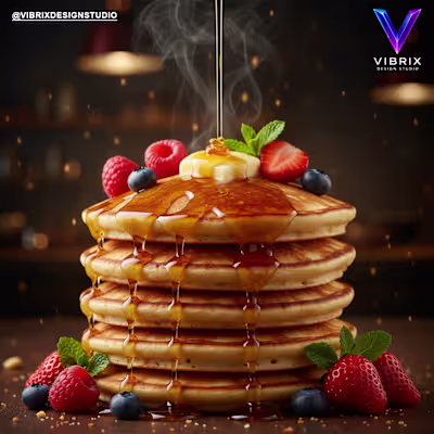 I create hyper-realistic, cinematic food designs that instan...