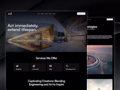 Framer Website Design | Multi Pages 