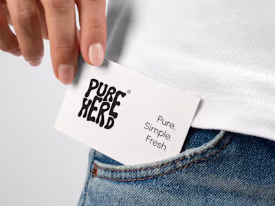 Pureherd | Milk Brand - Brand Identity & Packaging