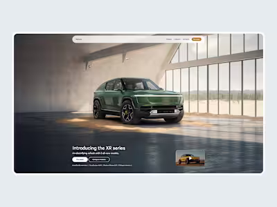 XR Series Concept Site | Framer