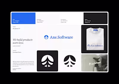Axe Software - Visual Identity