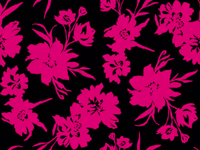 Allover Floral Design