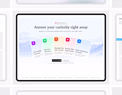 New year, new design. Saveku (https://saveku.com) website's ...