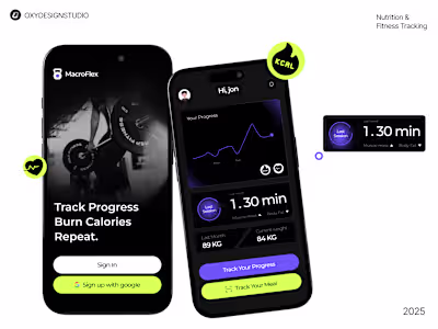 MacroFlex | Fitness & Nutrition Tracking App