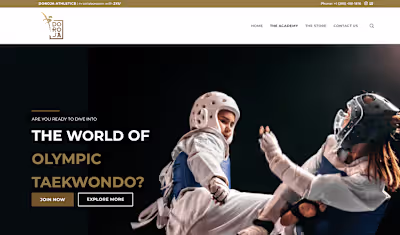 Rebrand for a Martial Arts Academy