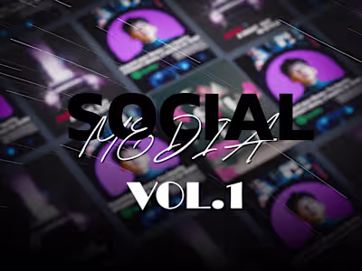 Social Media Designs Vol.1 :: Behance