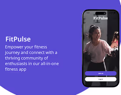 Fitness app | Behance