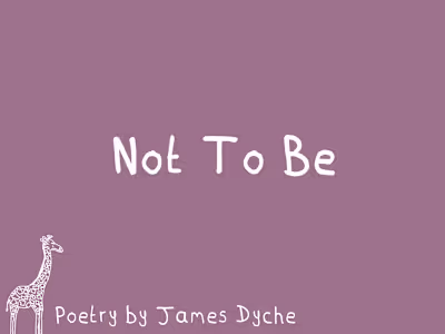 'Not To Be' The caterpillar Spun its silk Wrapped, cocooned ...