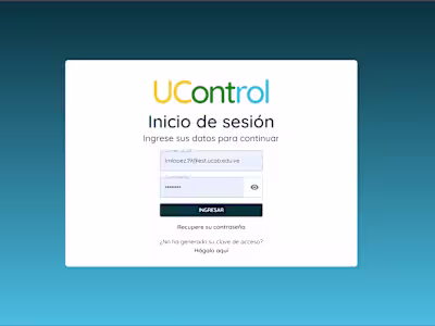 Inmotics-based system for monitoring the facilities of the UCAB