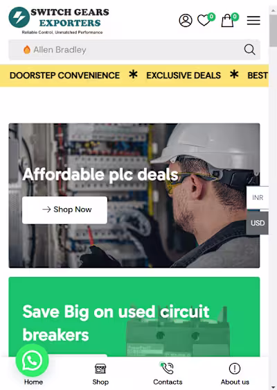 Switch Gears Exporters - Electrical Parts Online Store