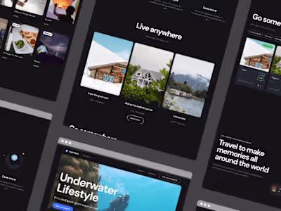 Under Water Exploration Website