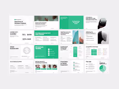 Neurovolt Pitch Deck Template (AI Startup Deck)