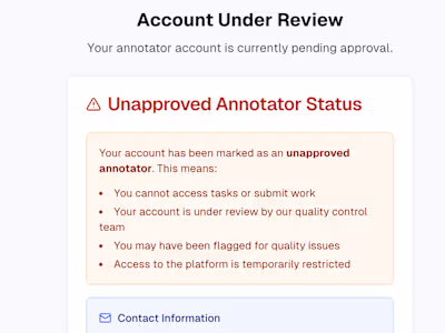 As a freelance data annotator