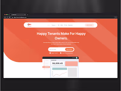 Real Estate SaaS Website Design
