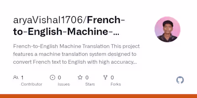 French-to-English-Machine-Translation