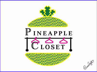 Pineapple Closet Logo Design