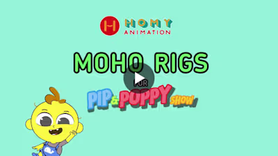 Moho Rigs for 'Pip And Poppy Show'