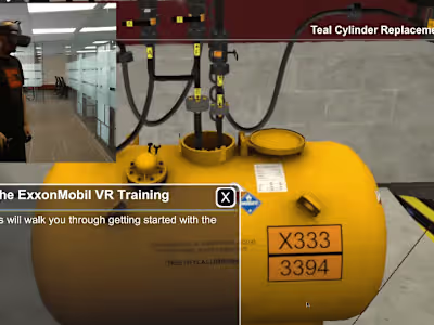 ExxonMobil - Teal Cylinder Replacement