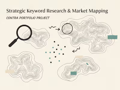 Strategic Keyword Research & Market Mapping