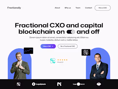 Fractional CXO - Design Review & Redesign