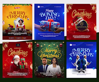 As a social media designer seasons like this are quite busy ...