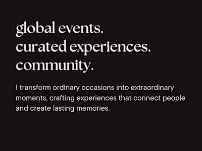 Josi Hughes - Career Portfolio