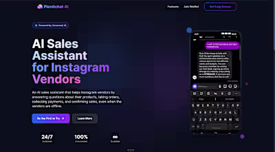 AI AI-powered platform for creating AI chatbots on instagram