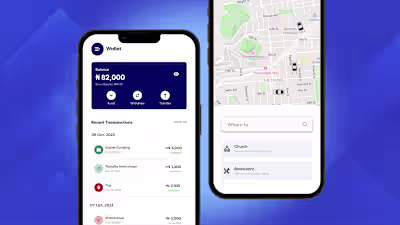A Ride hailing Mobile App