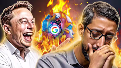 This-is-Epic-Elon-Musk-Trolls-Google-AI-Gemini Thumbnail Design
