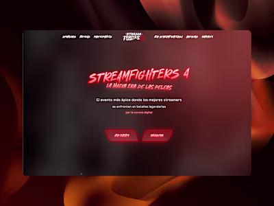 Stream Fighters 4 | Event