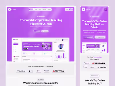 Online Coaching and Training Website. #SaaS (https://www.uix...