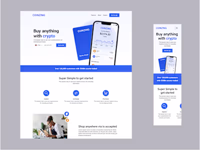 COINZING-Crypto Wallet for Everyday Purchases