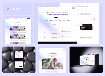 LLMOutputs – Modern AI Website Design & Development