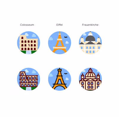 City icons