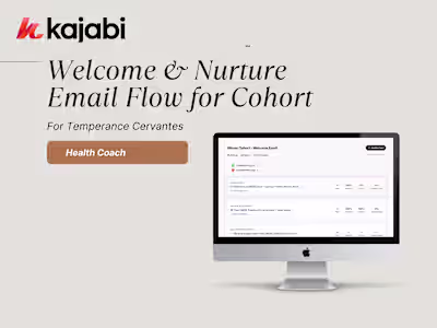 Kajabi Email Automation Setup for Coaching Programs