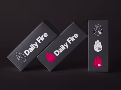 Branding / Graphic Design / UI for Daily Fire