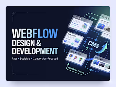 Webflow Website Design & Development