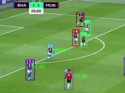 Soccer Player Identification in Live Streams