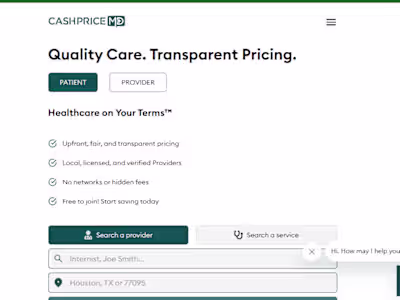 CashPriceMD | Healthcare Services on Your Terms™