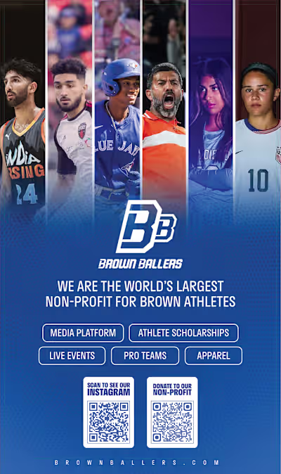 Built the #1 Platform for South Asian Athletes