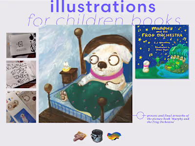 'Murphy and the Frog Orchestra' Picture Book