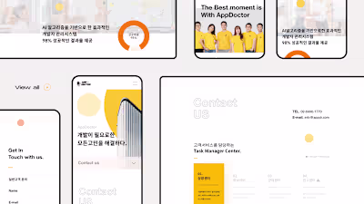 Landing Page - Developer Matching Platform